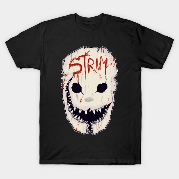 Trapper Strim Mask T-Shirt by Theefury